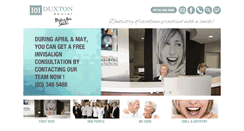 Desktop Screenshot of duxtondental.co.nz